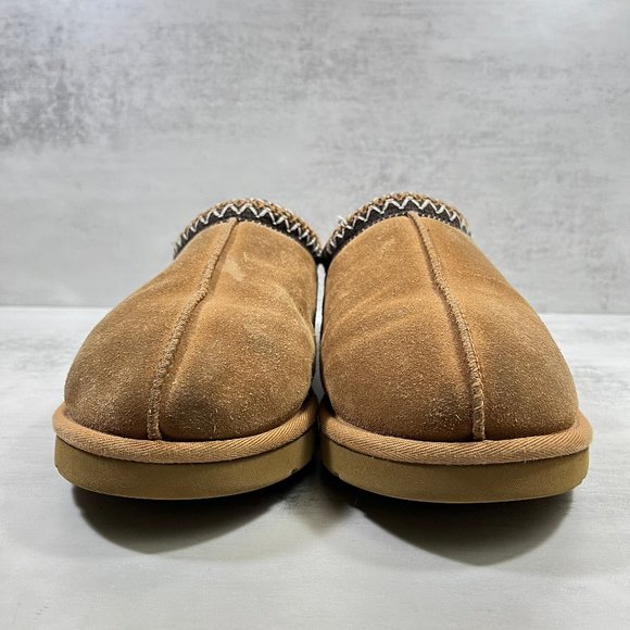 Ugg Tasman Suede Sheepskin Slippers - Men's Size 11 - Picture 3 of 9